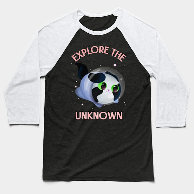 Explore the Unkown Baseball T-Shirt by Sanworld